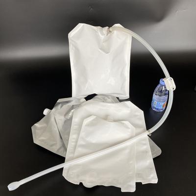 China Moisture Proof Custom Plastic Liquid Automatic Raw Milk Packing Machine Tube Spout Pouch for sale