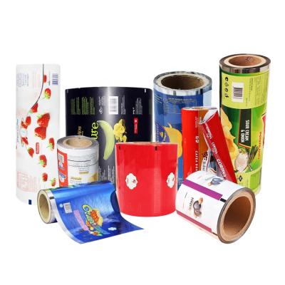 China Factory Custom Printing Instant Coffee Packaging Film Roll Sachet Moisture Proof Laminating Film Roll for sale