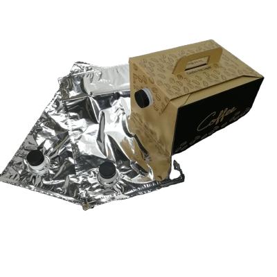 China Wholesale 3L 5L 10L 20L Handmade BIB Bag In Box Aluminum Foil Bag Wine Bag Coffee Packaging Manufacturer for sale