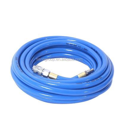 China Portable colorful pvc stock supply 6mm water hose pvc braided air hoses / pipeline in taizhou for sale