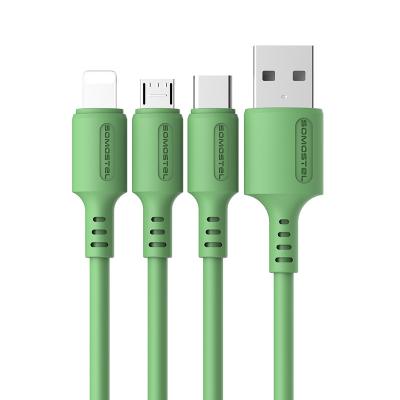 China Mobile Phone Somostel Cable Free Sample 3.1A Phone Band USB Charging Data Cable , Heavy Duty Bending Type C Cable For Ignition / Android Phone for sale