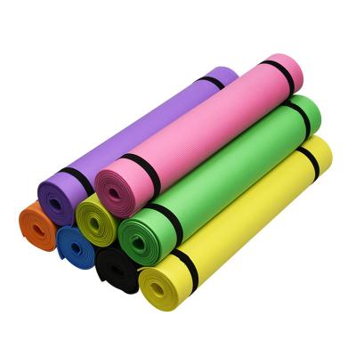 China Wholesale 2020 EVA Mat Folding Yoga Mat 1830*610*4 mm EVA Eco Friendly Non Slip Mat With Carrying Strap for sale