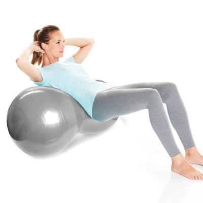 China High Quality Body Building Fitness Exercise Workout Equipment Pilates Accessories Fitness PVC Peanut Yoga Balance Ball for sale