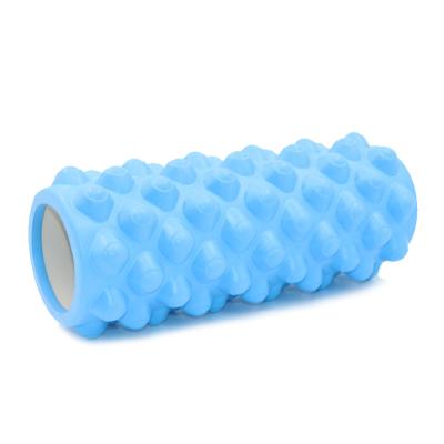 China Exercise 33cm Muscle Relaxation Massager Workout Yoga Equipment Fitness Yoga Column Foam Roller Muscle Relaxation Fitness for sale