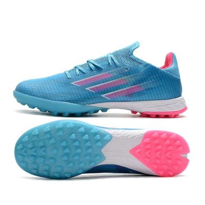 China Fashion\comfortable\durable football boots X series full knit grass nail football shoes X speedflow 1 waterproof transparent crystal football shoes for sale