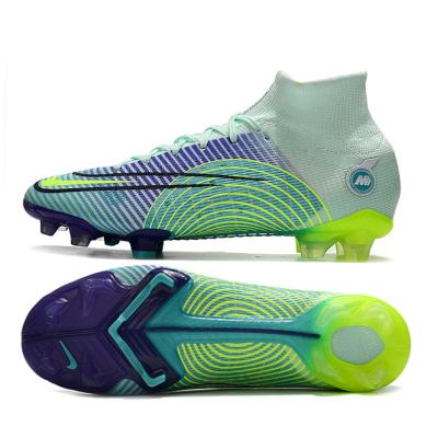 China Fashion\Comfortable\Durable Soccer Reject Assassin's 14th Generation DM Grass Nail Soccer Shoes Spray 14 Academy Soccer Boots for sale