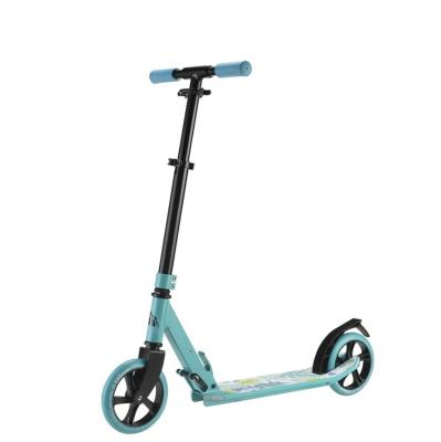 China Hot Sale Custom 2 Wheel PU Kick Scooter Folding Folding Scooter For Kids for sale