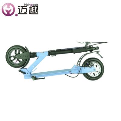 China Collapsible Folding Kick Scooters Foot Scooters For Adults Big Wheels for sale