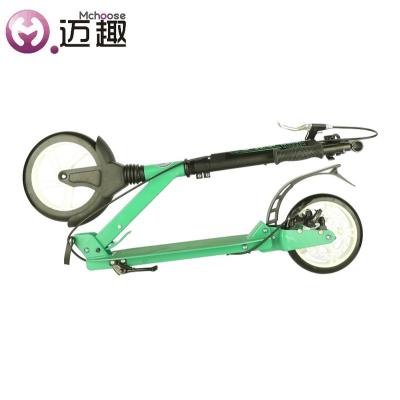 China 2022 Folding 2 Wheel Aluminum Adjustable Kick Scooter Folding Foot Pedal Adult Scooters for sale