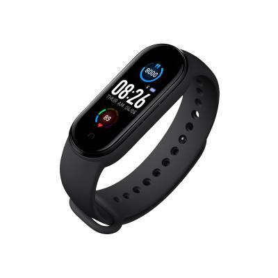 China M5 Pedometer Heart Rate Blood Pressure Fitness Tracker Smart Band Smart Watch Wristband Call Reminder MI for sale