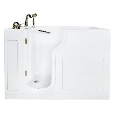 China Acrylic Rectangular Walk In Bathtub With Digital Controls for sale