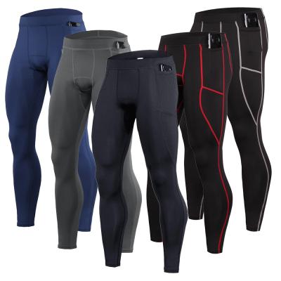 China Wholesale Men's Breathable Quick-Drying Sports Pants Stretches Lightweight Running Pants Outdoor Sports Legging Pants for sale