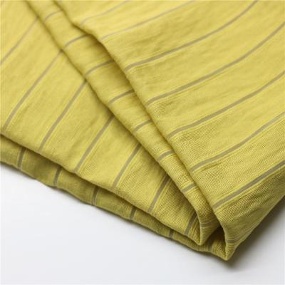 China Double Faced Hot Selling Malaysia Rayon Stripe 100gsm Woven Nylon Breathable Fabric For Shirts for sale