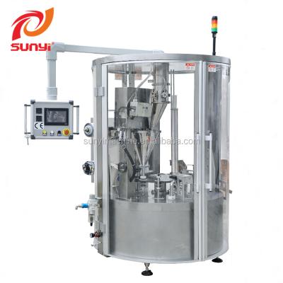 China Food Factory Sunyi Automatic Nespresso Capsule Filling Device Sealing Machine for sale