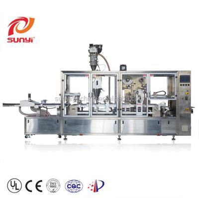 China Full Automatic Food Nespresso Coffee Capsules Filling Sealing Machine for sale