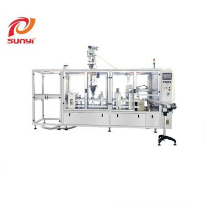 China Food Shanghai Manufacture Four Lanes Large Capacity 12000 Pcs Per Hour K Cup Nespresso Coffee Capsule Filling Sealing Machine for sale