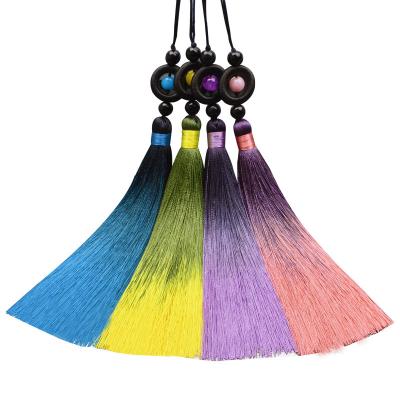 China High Quality Ring With Bead Tassel Vendors Vintage Temperament Gradient Tassel Fringe Trim Lanyard For Tassles For Garments Accessories for sale