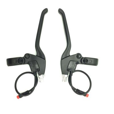 China Electric Bike/E-scooter Ebike Aluminum Electric Bicycle Brake Levers With Function Cut Out Electricity Power Ebike Parts Accessories for sale