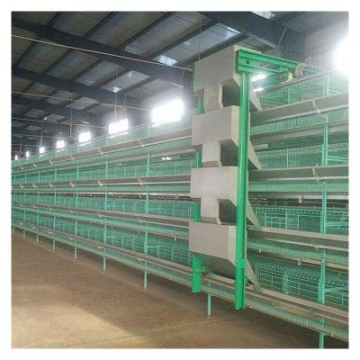 China Fully Automatic Chicken Farm Equipment German Breeding Technology H Type Modern Poultry Farm Chicken Layer Cage Price for sale