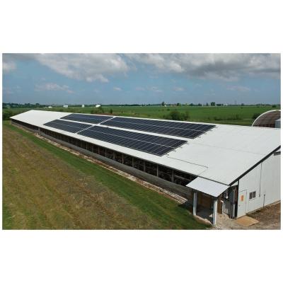 China Steel Fabricated House Chicken Steel Structure House For Poultry Farm House Open And Close Poultry Farm House for sale