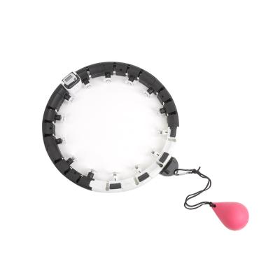 China Exercise Fitness Circle Counting Detachable Fitness Massage Abdomen Slimming Smart Magnet Sport Circle for sale