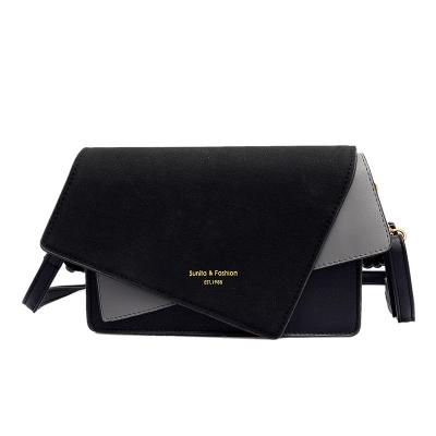 China New Latest Frosted Cross\fasion - Body Bag Small Wide Shoulder Bag Handheld Square Messenger Bag Ladies for sale