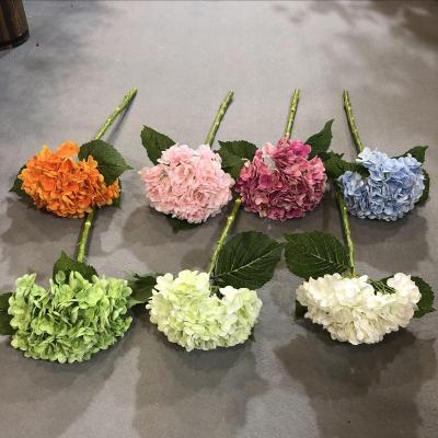 China M-A314 Natural High Quality Wedding Touch Bouquet Hydrangea Artificial Flowers For Home Decoration for sale