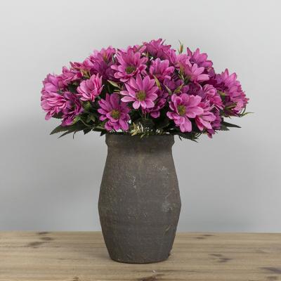 China Hot Sale High Quality 6 Heads Simulation Chrysanthemum Flowers Artificial Flower For Wedding Home Decor for sale