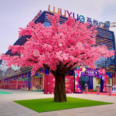 China Home.Restaurant.Bar.Hotel.Wedding Mini Cherry Blossom Tree 120cm Royal Artificial Pink Cherry Plant Blossom Tree For Sale for sale