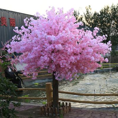 China Wedding Decoration Trees Indoor Wedding Centerpieces Lace Artificial Plastic Cherry Blossom Wedding Tree for sale