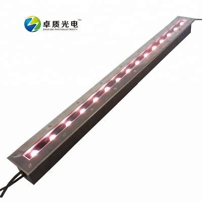 China Hot Sales Garden Inground Lighting Ip65 Linear Led RGBW Underground Light Waterproof for sale