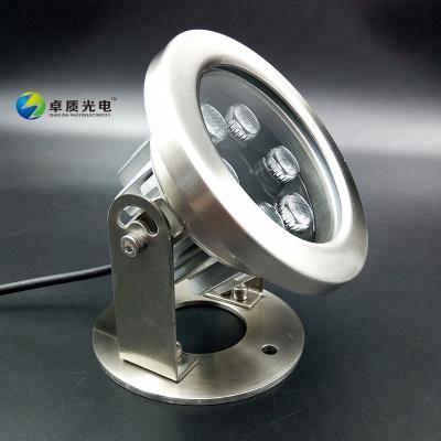 China Outdoor Underwater 9w Led Light , Stainless Steel Underwater Led Pool Lights for sale