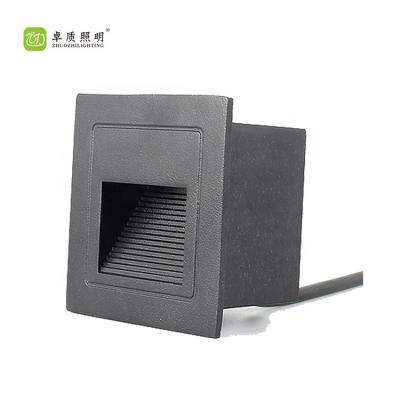 China Modern Outdoor Led Step Light Ac220v Dc12-24v Recessed Wall Lighting Ip67 Led Step Light for sale