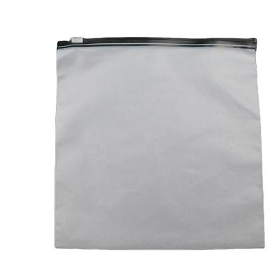 China Reusable Ziplock Frosted Clear Plastic Garment Bag Wholesale Moisture Proof Poly Packaging Bag for sale