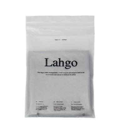 China 100% China Biodegradable Poly Garment 100% Biodegradable Plastic Packaging Bags for sale