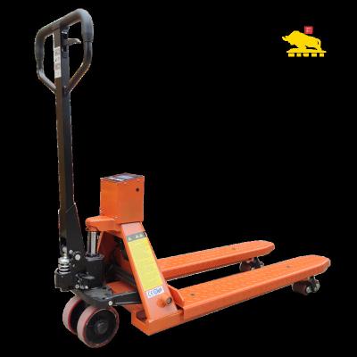 China Factory NEUNE Electronic Hand Pallet Truck Scale Truck Lifter 2500KG Material Handling Equipment In Warehouse for sale