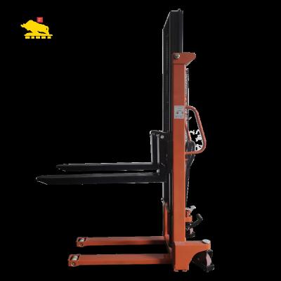 China 2Ton 2000mm Building Material Stores NEUNE Manual CTY-E Forklift Pallet Stacker Hydraulic Forklift For Material Handling for sale