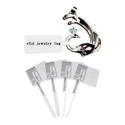 China Viable Small UHF Active RFID Anti Theft Price Monopoly Tag Jewelry Label Sticker Management for sale