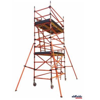 China Full Insulation Industrial Mobile Fiberglass Scaffold Portable Insulation Fiberglass Scaffolding Manufactures for sale