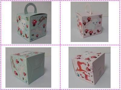 China fashion cute paper packing box for nice and fashion gifts of party in UK market for sale