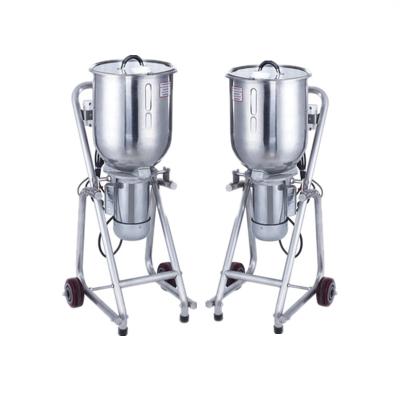 China 220V Commercial Ice Cream Mixer 2500w Sand Ice Machine With Wheel for sale