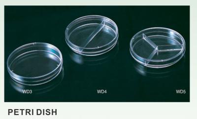 China Plastik- sterile Wegwerf- Petrischalen 90mm, runde Form-Wegwerf-Petri-Platten zu verkaufen