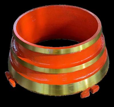 China Wholesale Concave Construction Parts Cone Crusher Bowl Anti-Wear Casting Liner And Coat for sale