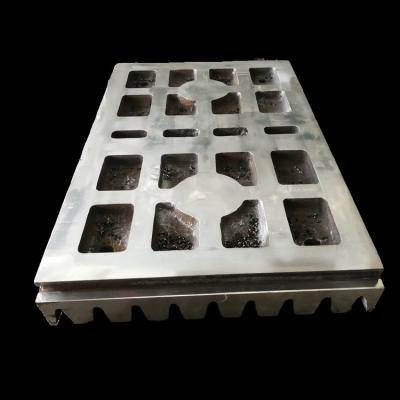 China High Construction Manganese Jaw Plate Mount For Jaw Crusher Spare Parts for sale