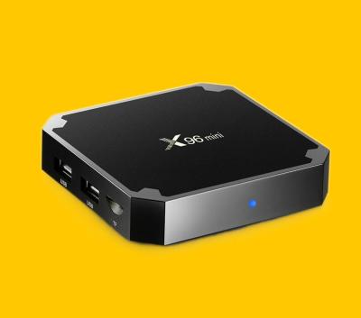 China Wholesale OEM/ODM Android 7.1 4K HD IPTV Set Top Box Mini 2GB 16GB Smart Android OTT TV Box X96mini Amlogic S905w X96 for sale