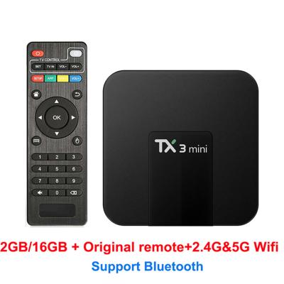 China Original Tanix tx3 Mini S905W 4K 2GB Ram 16GB ROM Android 7.1 Tx3 Mini Reader TF Cards TV Box for sale