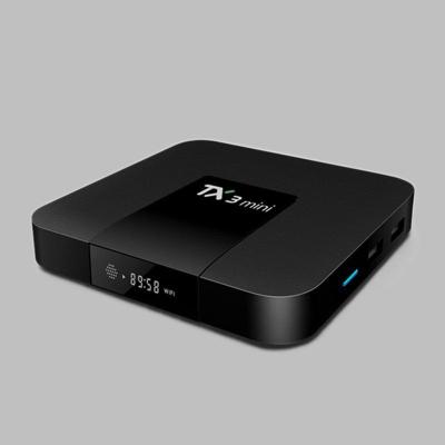 China Best Amlogic S905w Quad Core Android 8.1 TV Box Tx3 Mini Of 2021 Update Tx3 Mini 1gb 8gb or 2gb 16gb TF Card Reader Quad Core for sale