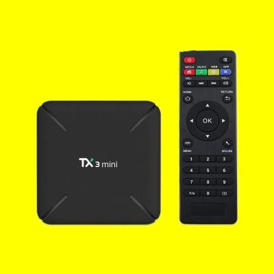 China TF Card Player Full Stock Android 10 TV Box 2.4g+5g Dual Wifi Android 11 S905w2 Tx3 Mini Tv Box for sale