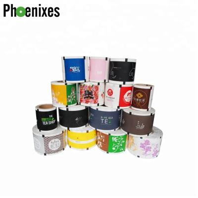 China Can Be Customized Customized Bubble Tea PE Sealing Film For Plastic And Paper Cup for sale