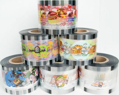 China Moisture Proof PP, PE, PET Cups Sealing Film, For Beverage And Coffee for sale